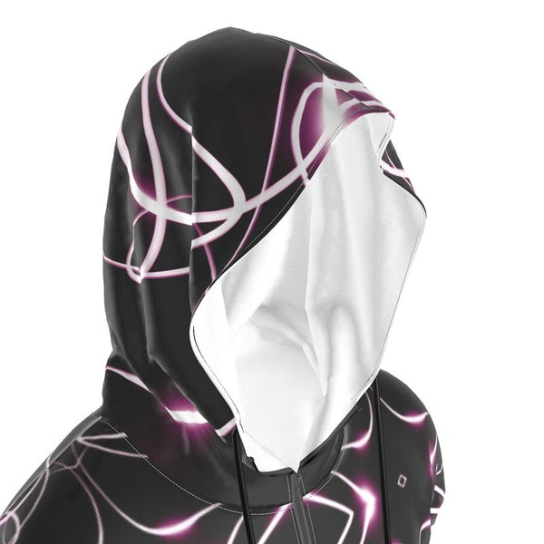 UNTITLED x Indira Cesarine "Lumière" Series Black and Pink Kaleidoscopic Hazmat Jumpsuit - Limited Edition