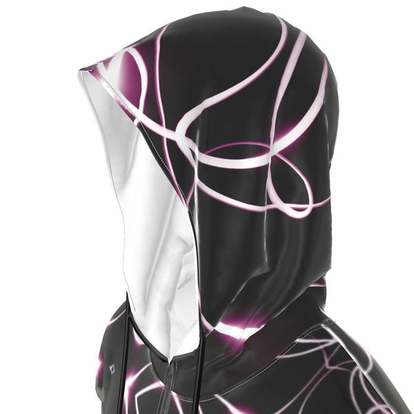 UNTITLED x Indira Cesarine "Lumière" Series Black and Pink Kaleidoscopic Hazmat Jumpsuit - Limited Edition