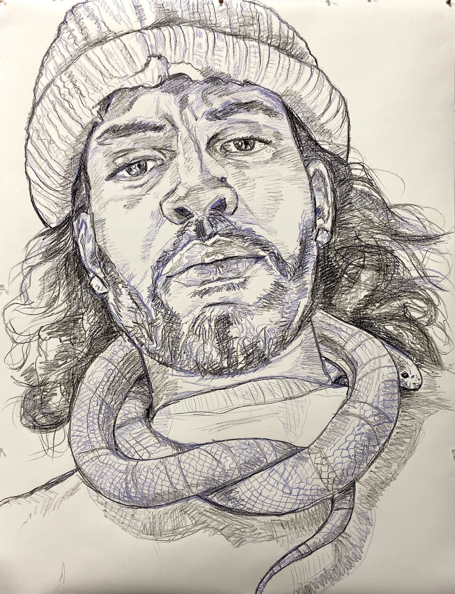 Grace Graupe-Pillard "Dillon with Snake"