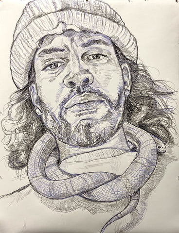 Grace Graupe-Pillard "Dillon with Snake"