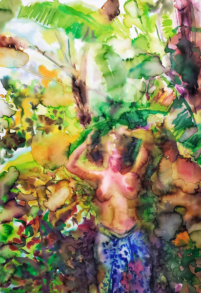Elena Chestnykh "In Tropical Garden"