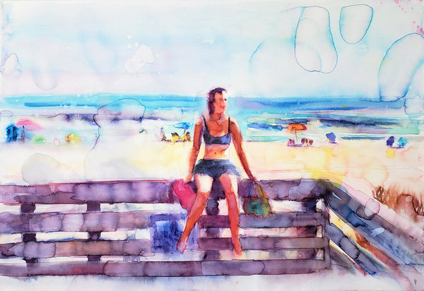 Elena Chestnykh "Ocean Beach"