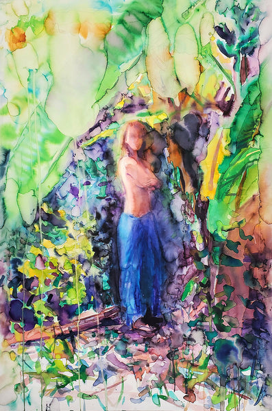 Elena Chestnykh "Sunshine in Tropical Garden"