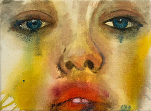 Fahren Feingold "LES FILLES 4" (Work on Canvas)