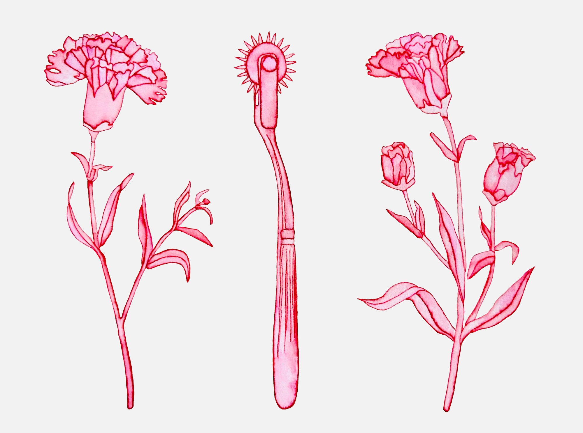 Helena Calmfors "Midsummer's Night Dream" Watercolor Painting (Framed)