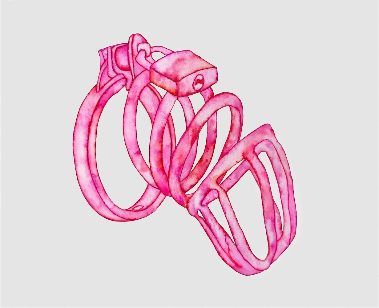 Helena Calmfors "Tools of the Trade III" Watercolor Painting(Unframed)