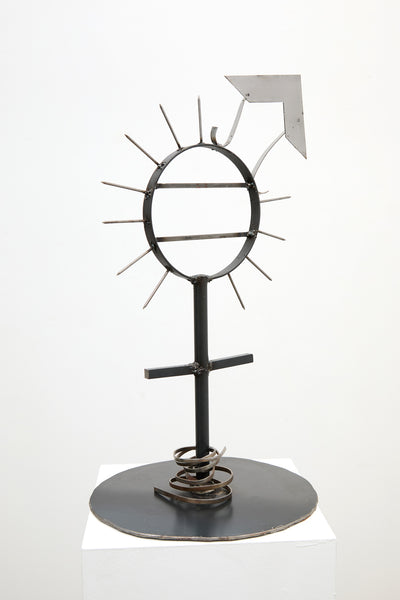 Indira Cesarine "Equal Means Equal" Steel Sculpture