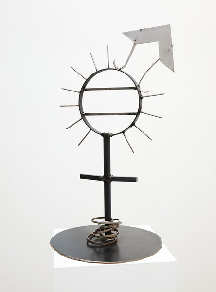 Indira Cesarine "Equal Means Equal" Steel Sculpture