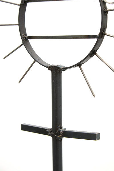 Indira Cesarine "Equal Means Equal" Steel Sculpture