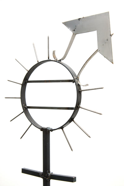 Indira Cesarine "Equal Means Equal" Steel Sculpture