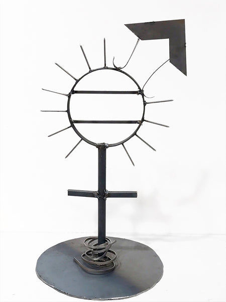 Indira Cesarine "Equal Means Equal" Steel Sculpture