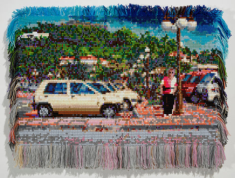 Jeana Eve Klein "Main Square in Marigot"