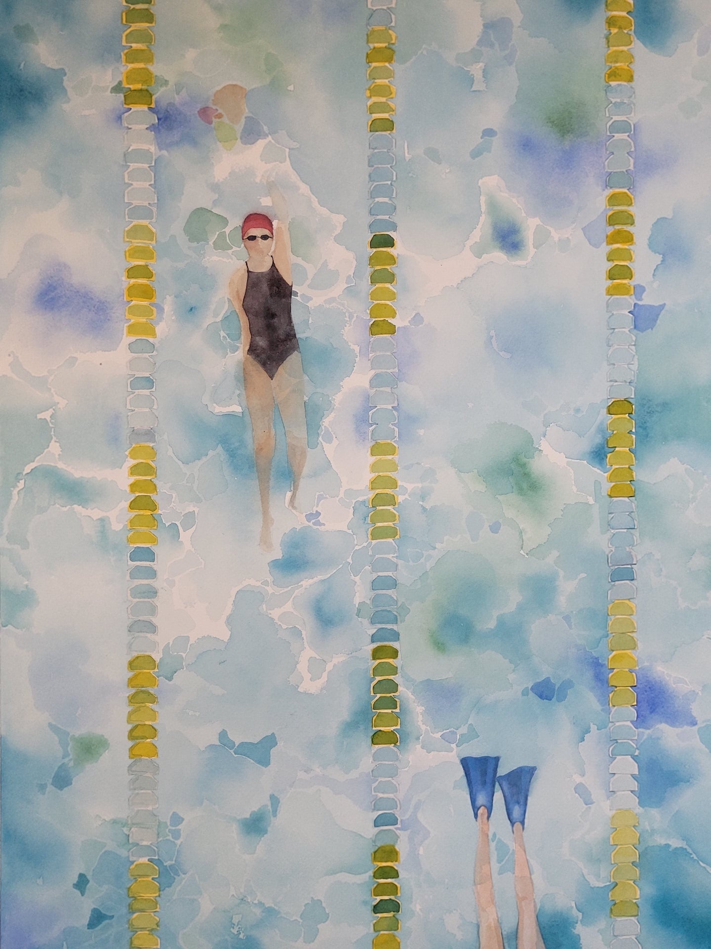Joanne Agabs "Lap Swim No.4"