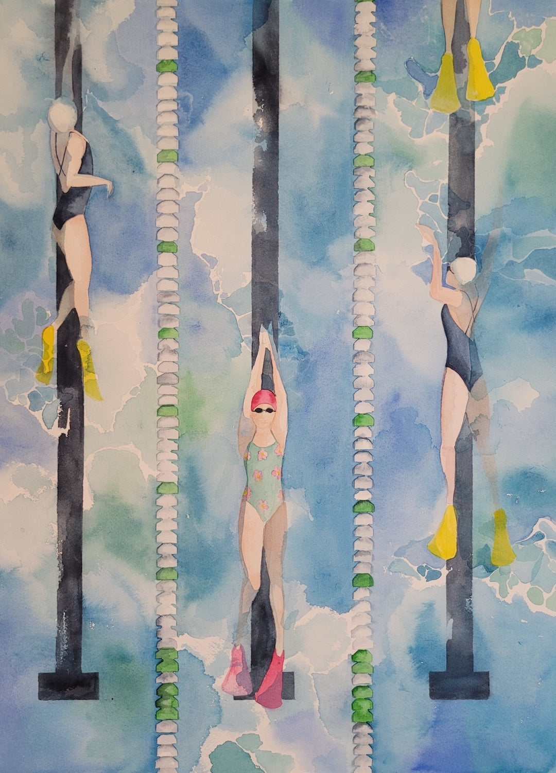 Joanne Agabs "Lap Swim No.5"