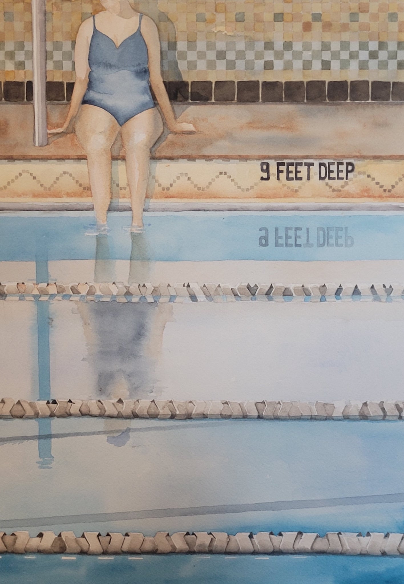 Joanne Agabs "Swimmer No.5"