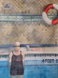 Joanne Agabs "Swimmer No.4"