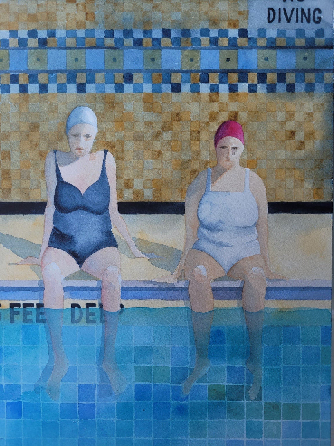Joanne Agabs "Swimmers No.10"