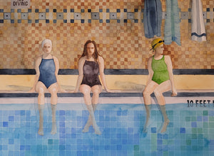 Joanne Agabs "Swimmers No.6"