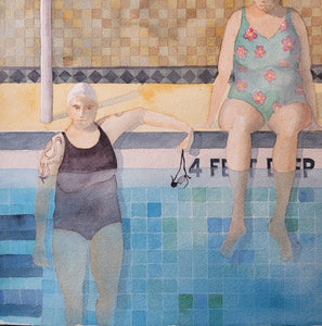 Joanne Agabs "Swimmers No.8"