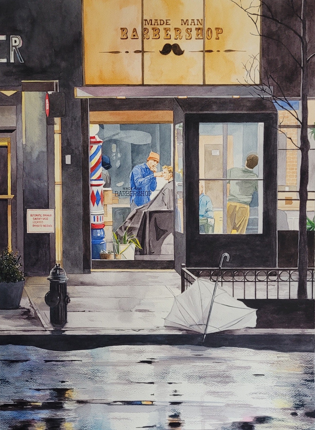 Joanne Agabs "Chelsea Barbershop"
