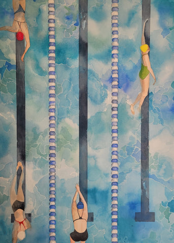 Joanne Agabs "Lap Swim No. 2"