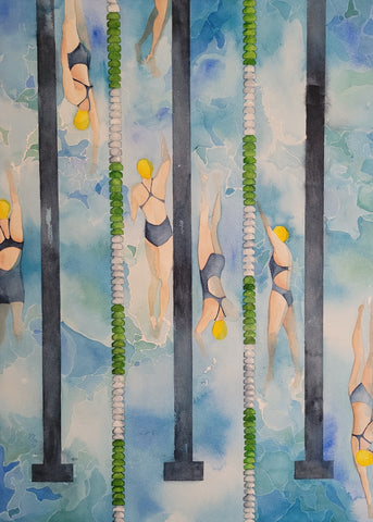 Joanne Agabs "Lap Swim No. 3"