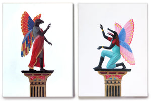 Kristy Gordon "Guardians Diptych"