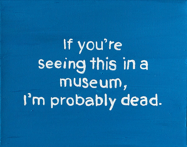 Lisa Levy "Museum Dead - The Thoughts in My Head #107"