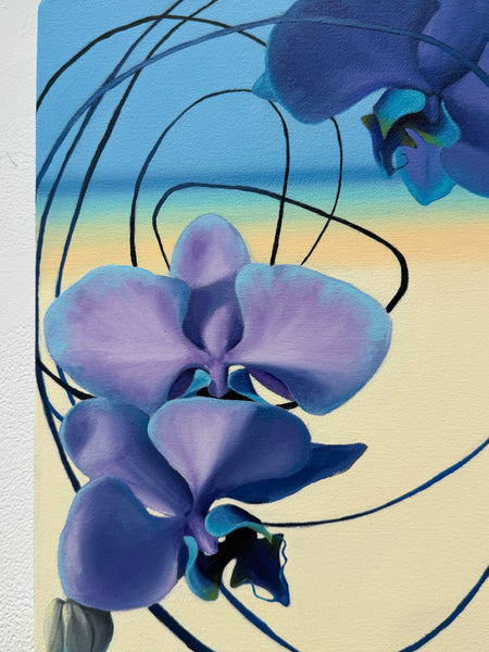 Mia Brownell "Still life with Beach and Orchids"