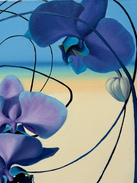 Mia Brownell "Still life with Beach and Orchids"
