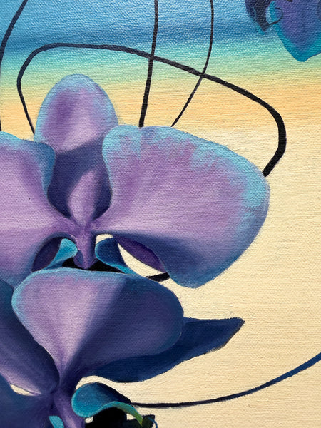 Mia Brownell "Still life with Beach and Orchids"