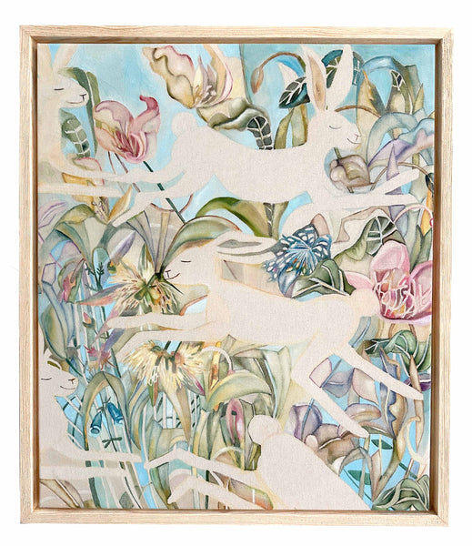 Zyginta Barcauskaite "Playing in the Fields (Diptych)"