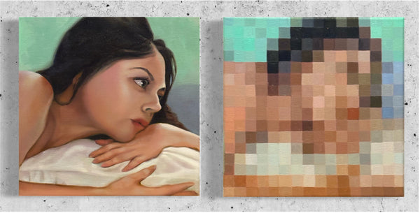 Shanna Cox "Sunday (diptych)"