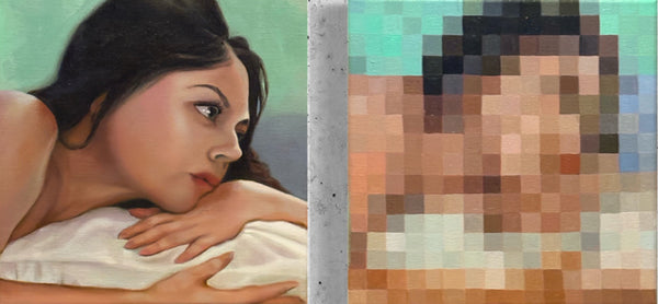Shanna Cox "Sunday (diptych)"
