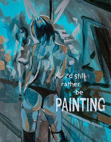 Skye Cleary "Rather Be Painting"