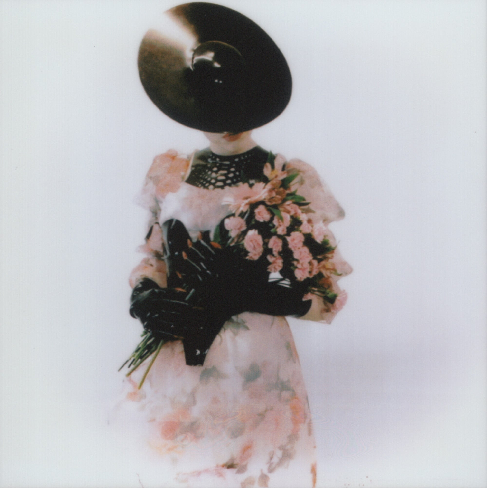 Helena Calmfors "Flower Lady I" polaroid (framed)