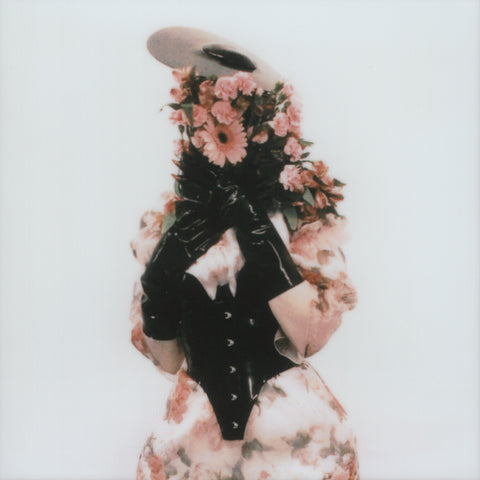 Helena Calmfors "Flower Lady III" polaroid (framed)