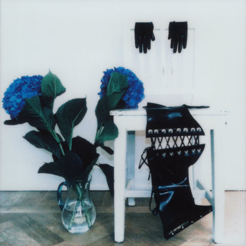 Helena Calmfors "Blue Still Life" polaroid (framed)