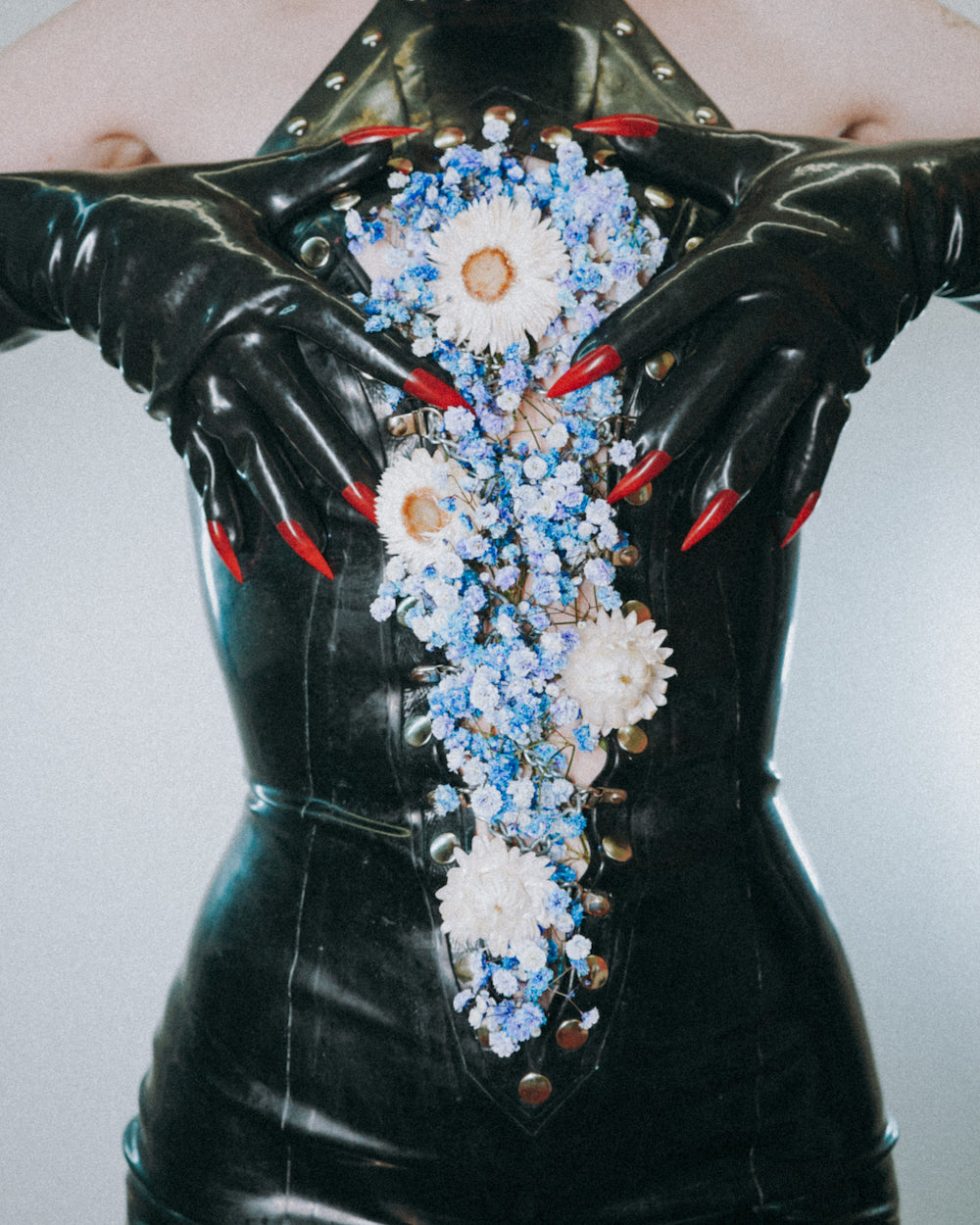 Helena Calmfors "Demask Blue" Photography (Framed)