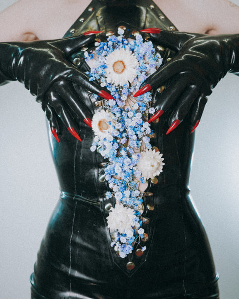 Helena Calmfors "Demask Blue" Photography (Framed)