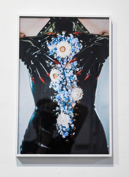 Helena Calmfors "Demask Blue" Photography (Framed)