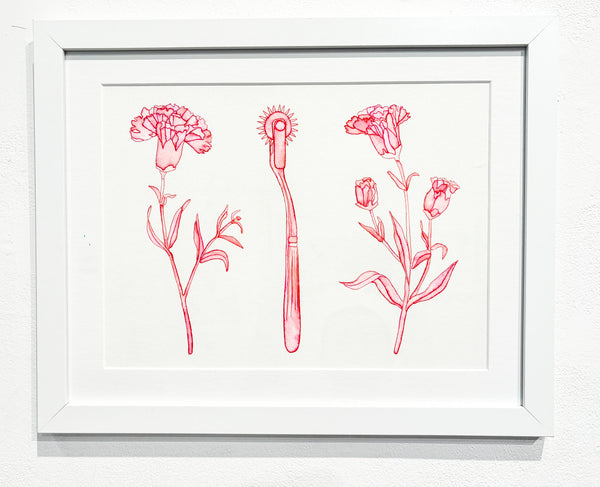 Helena Calmfors "Midsummer's Night Dream" Watercolor Painting (Framed)