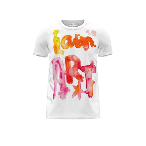 Fahren Feingold  "I AM ART TEE" Limited Edition