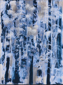 Camilla Webster "Evening Trees Midnight and Silver"