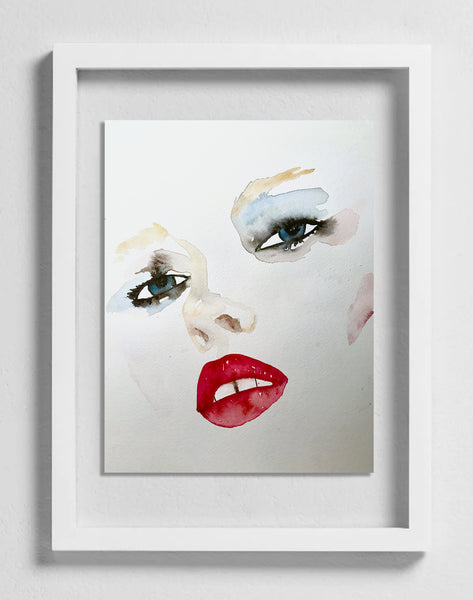 Fahren Feingold "BELLADONNA KISSES" (Framed)
