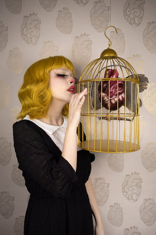 Giulia Grillo aka Petite Doll "Heart in a Cage"