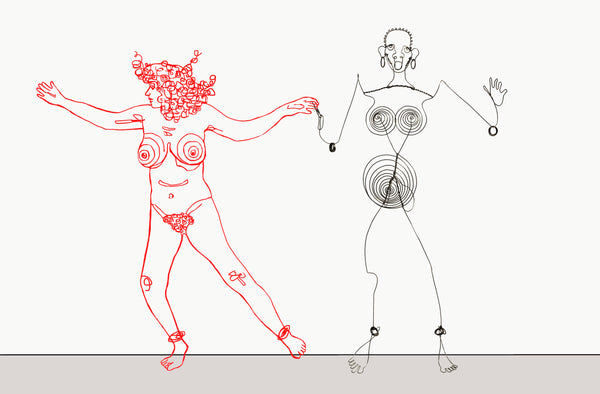 Grace Graupe-Pillard "Shall We Dance Josephine" 16 x 20