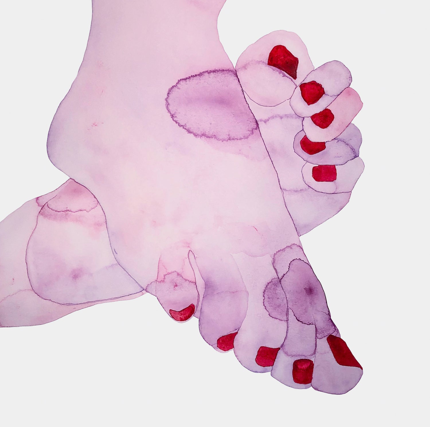Helena Calmfors "Foot Fetish/Study of Feet PT II"