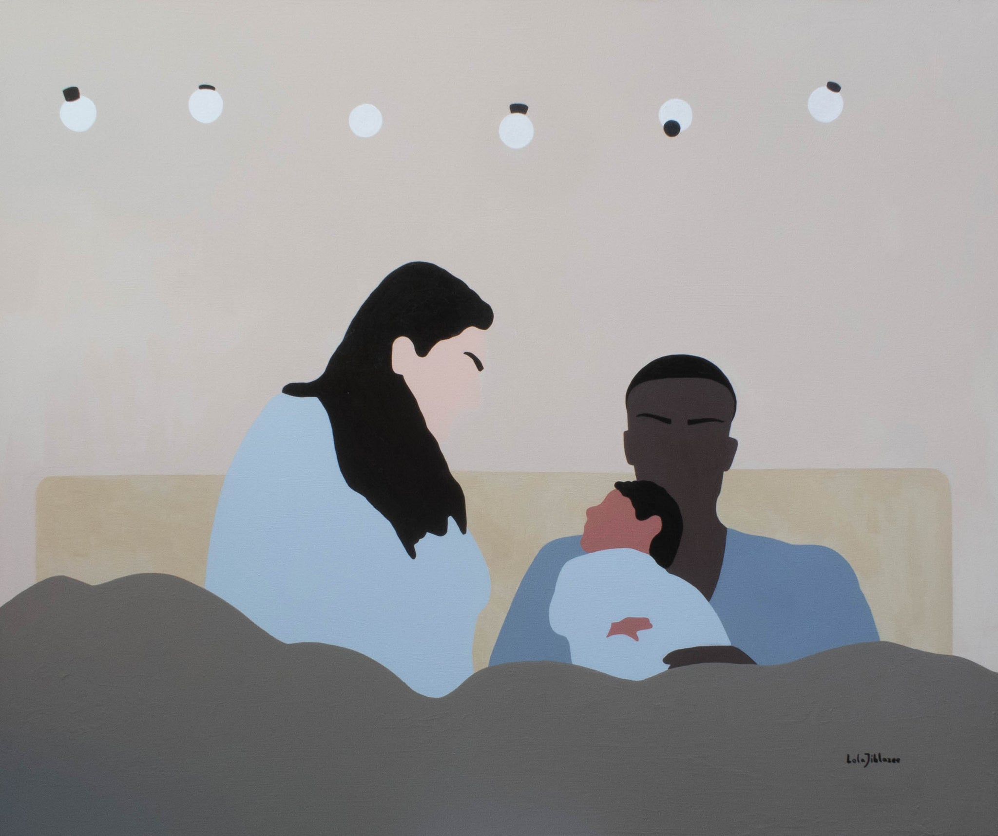 Lola Jiblazee "Yonah, Kat, and Andre in NYC"