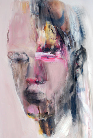 Martha Zmpounou "Distorted Portrait #4"